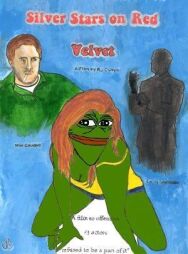 Постер к фильму Серебряные звёзды на алом бархате смотреть онлайн на HD Rezka