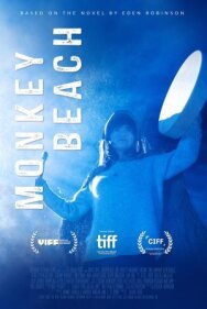Постер к фильму Обезьяний пляж смотреть онлайн на HD Rezka
