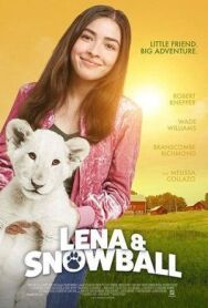 Постер к фильму Лена и львенок смотреть онлайн на HD Rezka