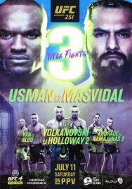 Постер к фильму UFC 251: Usman vs. Masvidal смотреть онлайн на HD Rezka