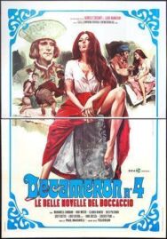Постер к фильму Декамерон №4 — Прекрасные новеллы Боккаччо смотреть онлайн на HD Rezka
