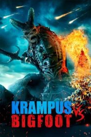 Постер к фильму Бигфут против Крампуса смотреть онлайн на HD Rezka