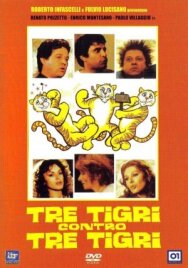 Постер к фильму Три тигра против трех тигров смотреть онлайн на HD Rezka