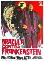 Постер к фильму Дракула против Франкенштейна смотреть онлайн на HD Rezka