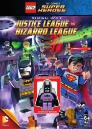 Постер к фильму LEGO супергерои DC: Лига справедливости против Лиги Бизарро смотреть онлайн на HD Rezka