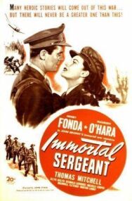 Постер к фильму Бессмертный сержант смотреть онлайн на HD Rezka